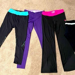 Women’s Yoga Exercise Workout Fitness Pants SZ M